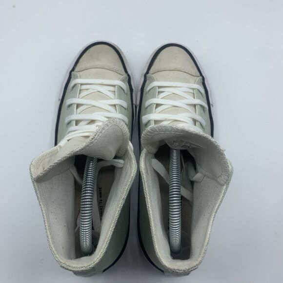 Converse Chuck Taylor Renew Recycled Cotton Canvas High top Green Women’s Size 8 - Picture 5 of 8